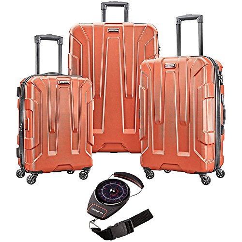 Product Cover Samsonite 102691-1156 3pc Nested Hardside Luggage Set Bundle - Burnt Orange
