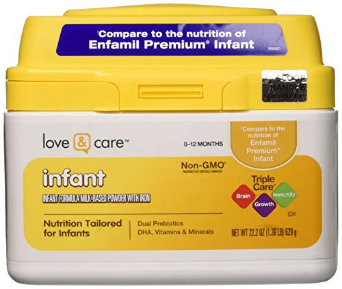 Product Cover Love & Care Infant Milk-Based Powder Infant Formula with Iron, 22.2 Ounce