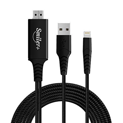 Product Cover Smilerplus HDMI Cable Adapter 1080P HDTV Digital AV Adapter Cable Compatible Smartphone Projector