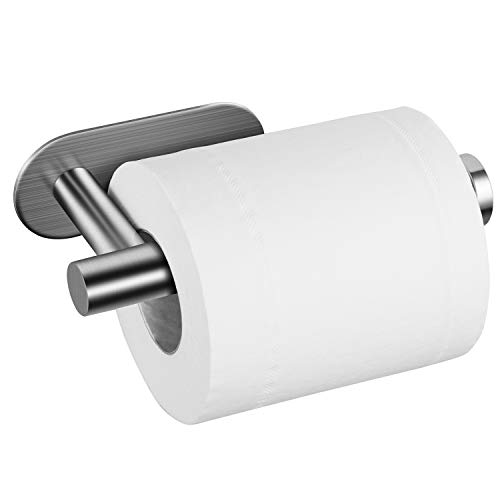 Product Cover Taozun Toilet Paper Holder Self Adhesive Bathroom Paper Towel Roll Holder Wall Mount, SUS 304 Stainless Steel