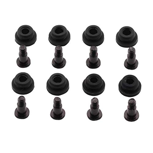 Product Cover ZRM&E 8pcs 10mm Hard Disk Drive Screws and SHOCK Absorption Rubber Washer Kit PC Hard Disk Drive Mounting Accessories For 2.5 inches HDD SSD