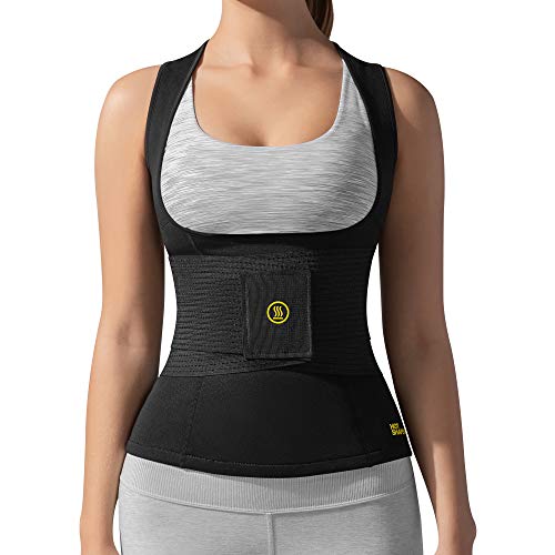 Product Cover HOT SHAPERS Cami Hot with Waist Trainer - Women's Slimming Body Shaper - Vest - Corset for Weight Loss, Trimming Tummy, Workouts, Saunas, and Hourglass Figure - Stomach Shaping