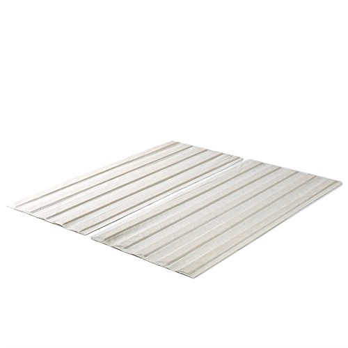 Product Cover Zinus Annemarie Solid Wood Bed Support Slats / Fabric-Covered / Bunkie Board, Twin