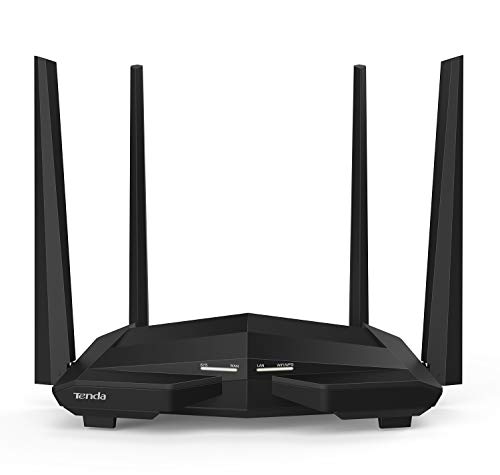 Product Cover Tenda AC10 1200Mbps Wireless Smart Dual-Band Gigabit WiFi Router (Black)