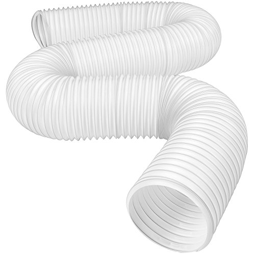 Product Cover Hotop Portable Air Conditioner Exhaust Hose 5 Inch Diameter Counterclockwise Vent Hose Replacement (78.7 Inch Length)