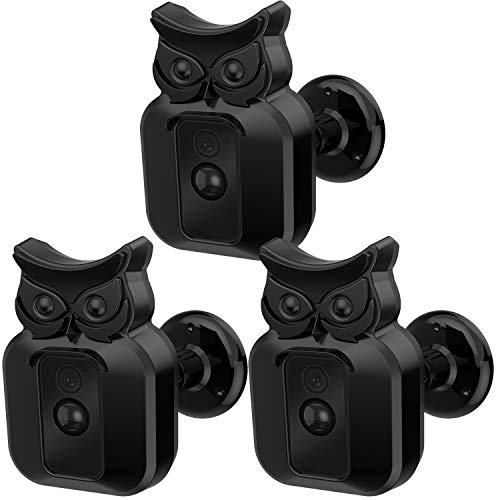 Product Cover Blink XT XT2 Camera Wall Mount Bracket, 360 Degree Protective Adjustable Weather-Proof Indoor Outdoor Owl Mount and Cover for Blink XT XT2 Outdoor Camera Security System (3 Pack)