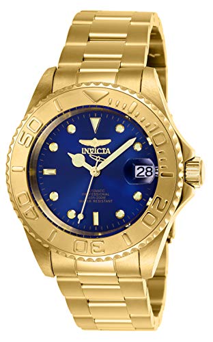 Product Cover Invicta Men's Pro Diver Automatic-self-Wind Stainless-Steel Strap, Gold, 20 Casual Watch (Model: 26997)