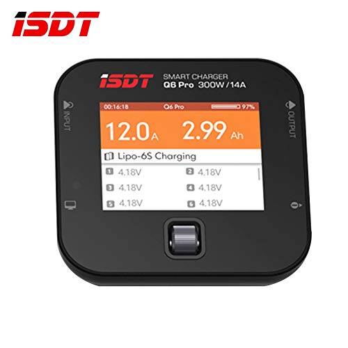 Product Cover ISDT Q6 Pro BattGo 300W 14A Pocket Lipo Battery Balance Charger for LiFe/Lilon/LiPo/LiHv/NiMH/Cd/Pb RC Models DIY Q6 Plus Upgraded Version