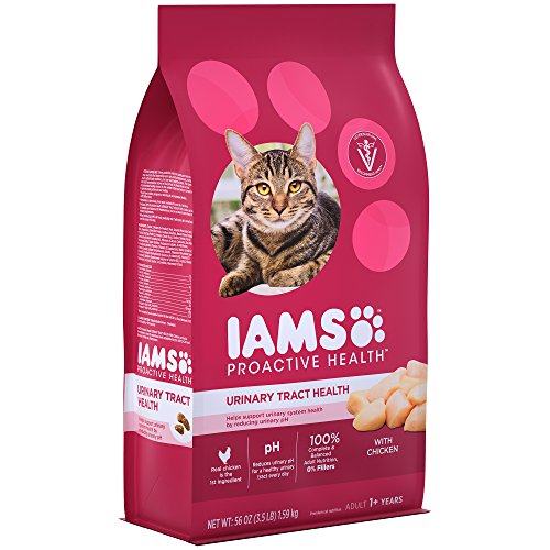 Product Cover Iams Proactive Health Adult Urinary Tract Health Dry Cat Food With Chicken, 3.5 Lb. Bag