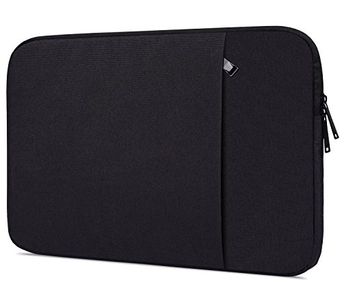 Product Cover 13-13.3 inch Waterpoof Laptop Sleeve Case for Surface Laptop 3 2019, Lenovo Yoga 730 13.3, Acer Aspire, Dell XPS 13 7390 9380/Dell Inspiron 13, Asus Zenbook, Toshiba Lenovo HP Protective Bag, Black