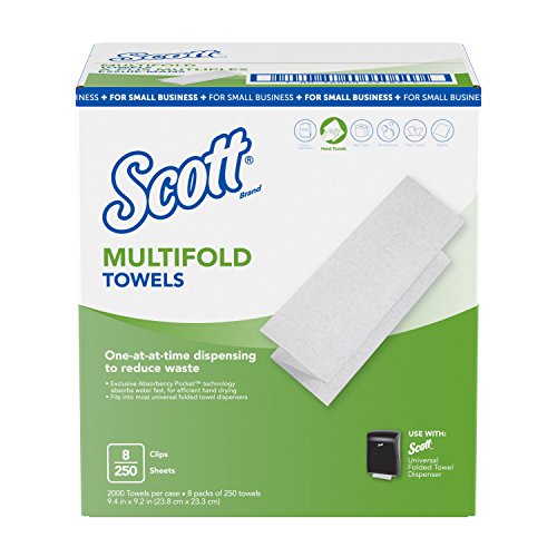 Product Cover Scott Multi-fold Paper Towels for Small Business (49183), 9.2