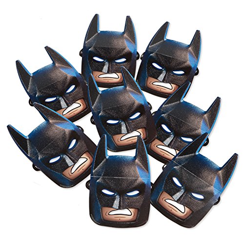Product Cover American Greetings Lego Batman Paper Masks Banner, Multicolor, 8-Count