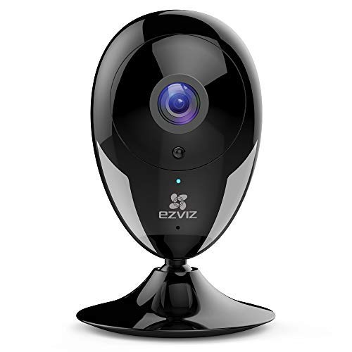 Product Cover EZVIZ Indoor Security Camera 720p Sub Brand of Hikvision Wireless IP Surveillance System Baby/Pet Monitoring Night Vision Motion Alert Two-Way Audio 111° Angle Works with Alexa WiFi 2.4G Only BK CTQ2C