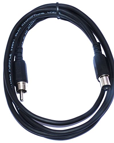 Product Cover MA RCA Extension Cable, RCA Male to Female Audio Extender Cable Male to Female Connector Jack Plug Extend Video Audio Wire - Black (5 Mtr.)