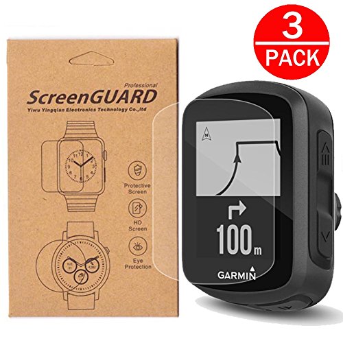 Product Cover [3-Pack] For Garmin Edge 130 Screen Protector,Full Coverage Screen Protector for Garmin Edge 130 HD Clear Anti-Bubble and Anti-Scratch