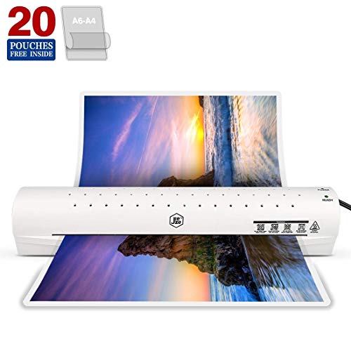 Product Cover Thermal Laminator Machine for A3/A4/A6, Laminating Machine with Two Roller System, New Upgrade,Faster Warm-up, Quicker Laminating, for Home and Office Use, with 20 Pouches (A3 laminator)