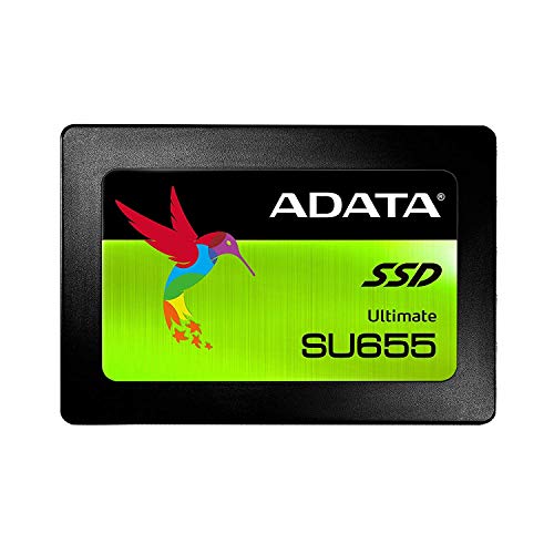 Product Cover ADATA SU655 240GB 3D NAND 2.5 inch SATA III High Speed Read up to 520MB/s Internal SSD (ASU655SS-240GT-C) [New Version]