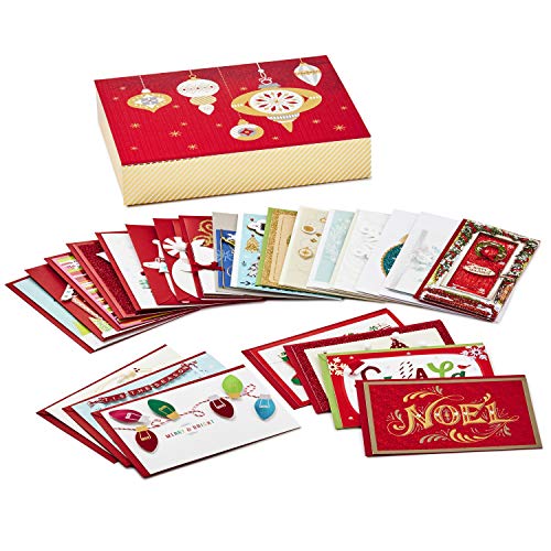 Product Cover Hallmark Boxed Handmade Christmas Cards Assortment (Set of 24 Special Holiday Greeting Cards and Envelopes)