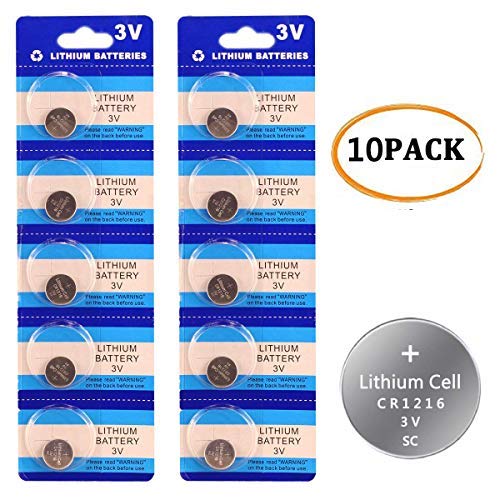 Product Cover CR1216 3V Watch Lithium Battery(10-Pack)