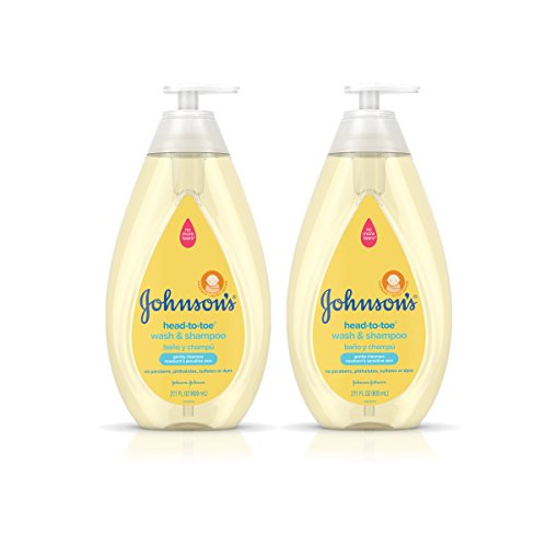 Product Cover Johnson's Head-to-Toe Hypoallergenic & Paraben-Free Baby Wash & Shampoo Twin Pack, 2 x 27.1 fl. oz
