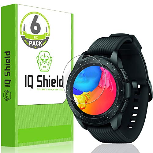 Product Cover IQ Shield Screen Protector Compatible with Garmin Vivoactive 3 Music (6-Pack)(Full Coverage) Anti-Bubble Clear Film