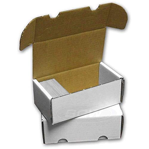 Product Cover BCW 400-Count Storage Box For Trading Cards, 200 Pound Test Strength (1-Count )