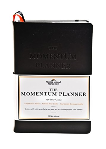 Product Cover The Momentum Productivity Planner-Undated Planner/Journal is as Unique as You Are-Designed to Assist You in Changing Your Life in 100 Days So You Can Have More of What You Want &Less of What You Don't