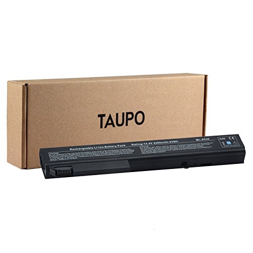 Product Cover TAUPO New Laptop Battery Compatible with HP EliteBook 8530p 8540p 8730w 8530w 8540w, ProBook 6545b,fit 493976-001 AV08 AV08XL 493976-001 KU533AA HSTNN-LB60 HSTNN-XB60-12 Months Warranty
