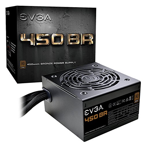 Product Cover EVGA 100-BR-0450-K1 450 BR, 80+ Bronze 450W, Power Supply