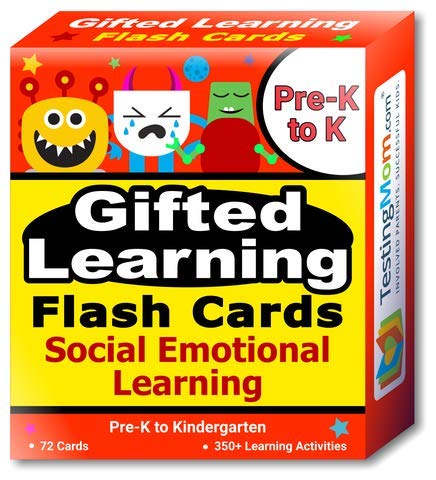 Product Cover Gifted Learning Flash Cards - Social Emotional Learning (SEL) for Pre-K and Kindergarten