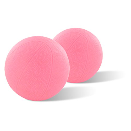 Product Cover Botabee Toddler & Little Kids Replacement Basketball - for Little Tikes EasyScore - 2 Pack (Pink)