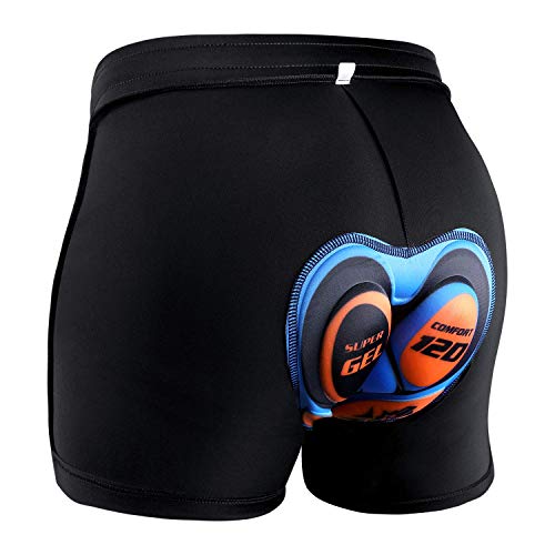 Product Cover 4D Padded Cycling Shorts Men Women, Breathable Bicycle Bike Shorts Underwear