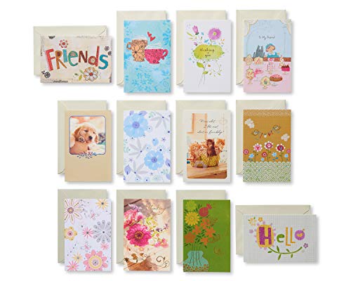 Product Cover American Greetings Friendship Greeting Cards, Assorted (12-Count)