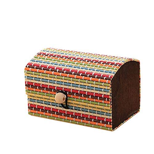 Product Cover Finance Plan Creative Bamboo Wooden High Capacity,Cute Jewelry Box Storage