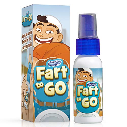 Product Cover Fart to Go Extra Strong Liquid Fart Spray Funny Gag Gift - Prank Your Friends, Make Them Run and Make Them Laugh, Clear a Room in Seconds - Super Potent Stink Bomb Practical Joke