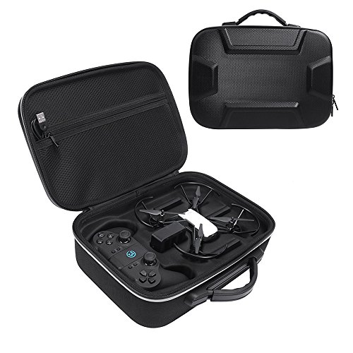Product Cover Esimen Hard Case for DJI Tello, Game Controller,Charging Cable DIY Accessories Throw and Fly Carry Bag Protective Box