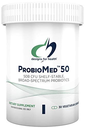 Product Cover Designs for Health ProbioMed 50 - High Potency 50 Billion CFU Probiotic Capsules, Shelf Stable Probiotic (30 Capsules)