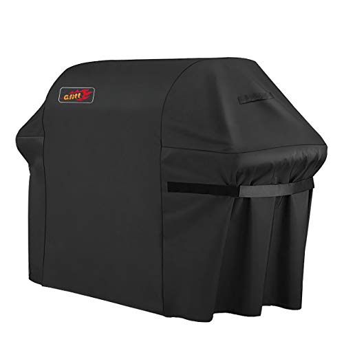 Product Cover VicTsing Grill Cover, 60-Inch Waterproof BBQ Cover, 600D Heavy Duty Gas Grill Cover for weber,Brinkmann, Char Broil, Holland and Jenn Air(UV & Dust & Water Resistant, Weather Resistant, Rip Resistant)