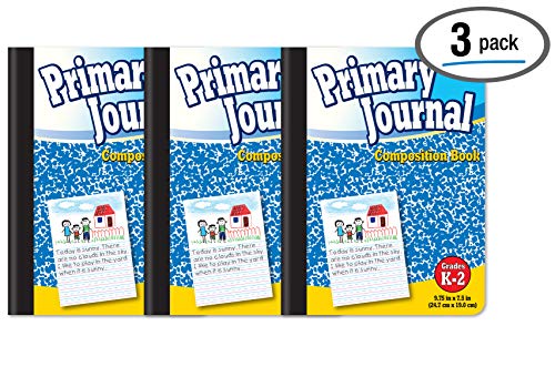 Product Cover Primary Journal, Hardcover, Primary Composition Book Notebook - Grades K-2, 100 Sheet, One Subject, 9.75