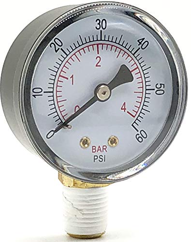 Product Cover Pressure Gauge Hayward Replacement for Select Sand and D.E. Filter ecx270861