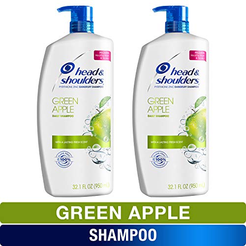 Product Cover Head And Shoulders, Shampoo, Anti Dandruff, Green Apple, 32.1 Fl Oz, Twin Pack