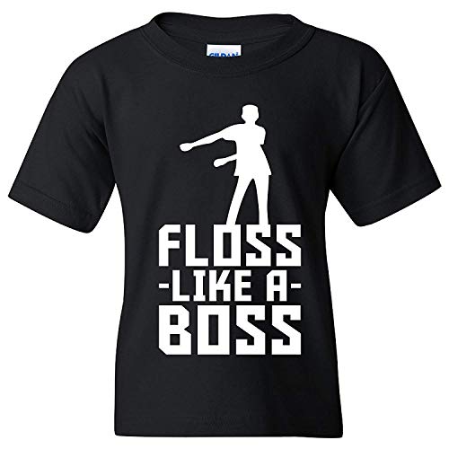 Product Cover Kids Floss Like A Boss - Flossin Dance Funny Emote Youth T Shirt