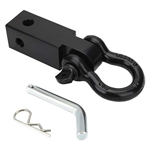 Product Cover BETOOLL HW9113 2-Inch Shackle Tow Hitch Receiver Fits Jeep Wrangler and All Chevy/GMC, Ford, Dodge, Nissan, Toyota Truck 2