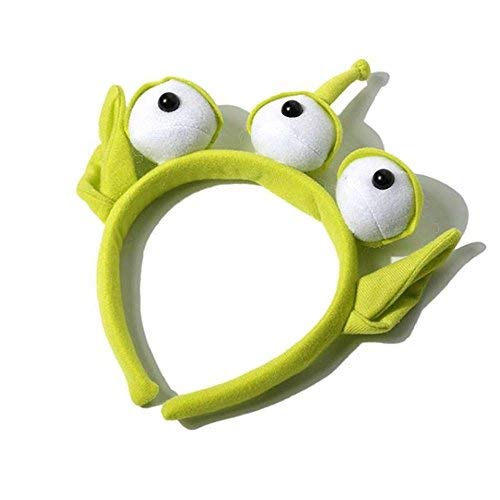 Product Cover 1 pcs Novelty New Toy Story Alien EARS COSTUME Plush HEADBAND ADULT OR CHILD Party Cosplay Gift
