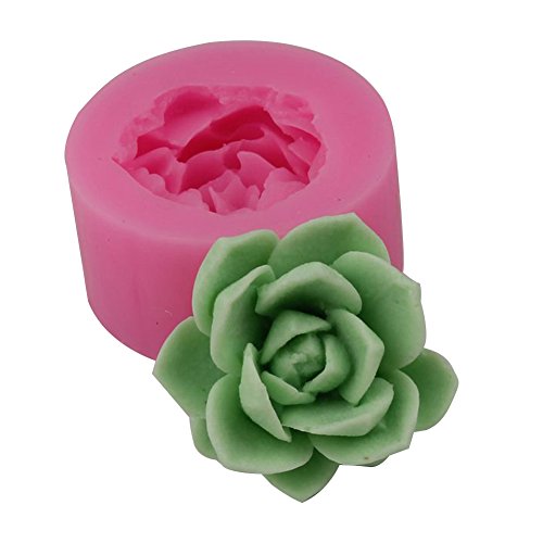 Product Cover anne210 Succulent Plant Flower Pot Silicone Mold Gypsum Cement Fleshy Flower Bonsai DIY Ashtray Candle Holder Mould