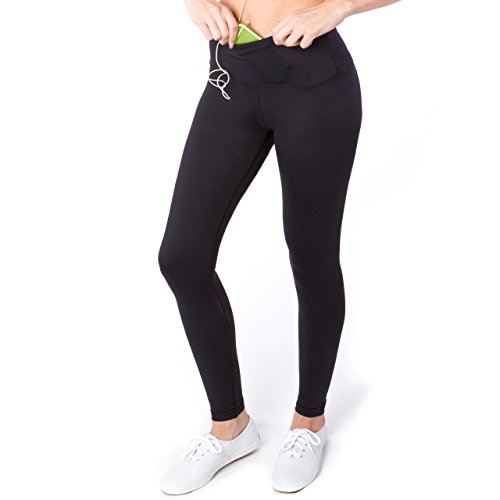 Product Cover Sport-it Women's High Waisted Yoga Pants with Pockets, Workout Running Leggings Tummy Control, Athletic High Waist Tights