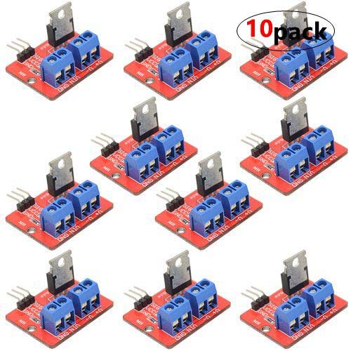 Product Cover WMYCONGCONG 10 Pcs IRF520 MOSFET Driver Module for Arduino Raspberry Pi