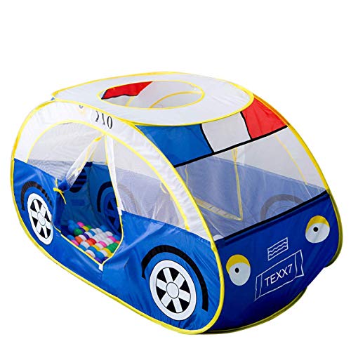 Product Cover Anyshock Large Police Car Tents, Waterproof Indoor and Outdoor Cute Car Play House/Castle/Tent Toys as a for 1-8 Years Old Kids/Boy/Girls/Baby/Infant