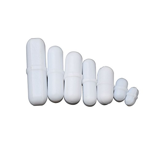 Product Cover Magnetic Stir Bar - PTFE Magnetic Mixer Spinner Stirring Rod, 7 pcs