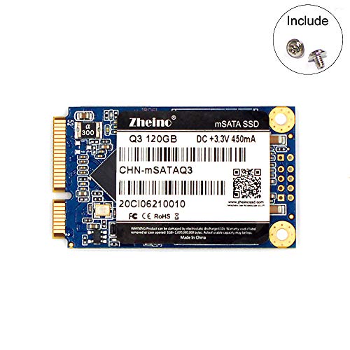 Product Cover Zheino 120GB mSATA SSD Q3 Internal Solid State Drive for Mini Pc Notebooks Tablets Pc